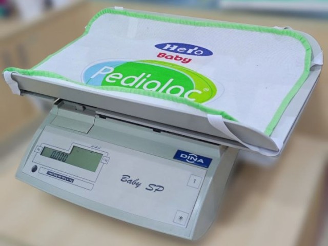 Báscula para bebés, niños y adultos.