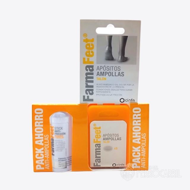 Farmafeet pack apósitos y stcik anti-fricción