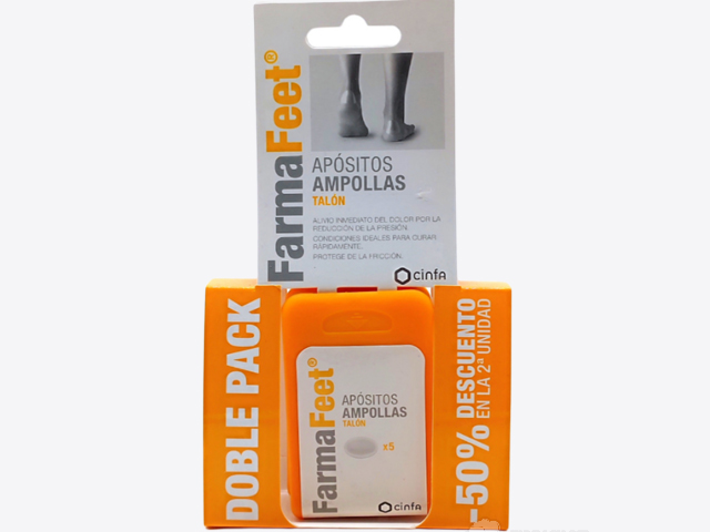 Farmafeet apósitos ampollas talón 10 unidades en total