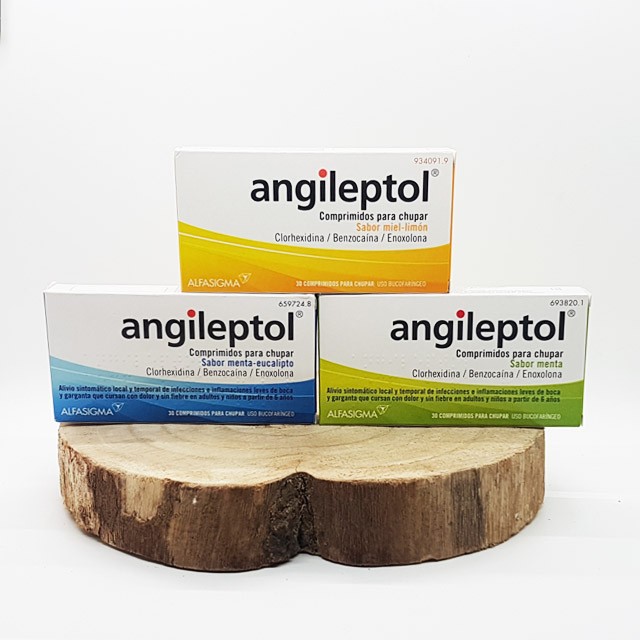 Angileptol 30 comprimidos para chupar