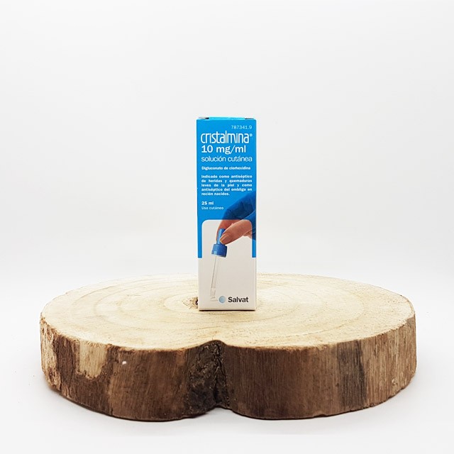 Cristalmina 10 mg/ml solución cutánea