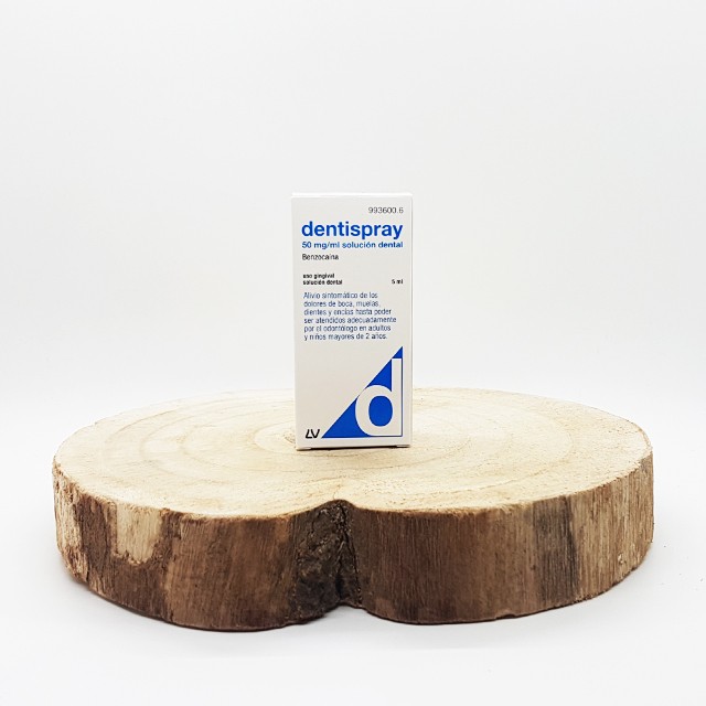 Dentispray 50 mg/ml solución dental 5 ml