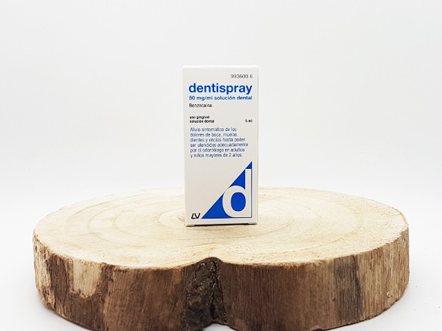 Dentispray 50 mg/ml solución dental 5 ml