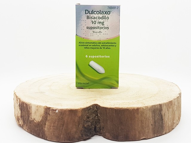 Dulcolaxo bisacodilo 10 mg6 supositorios