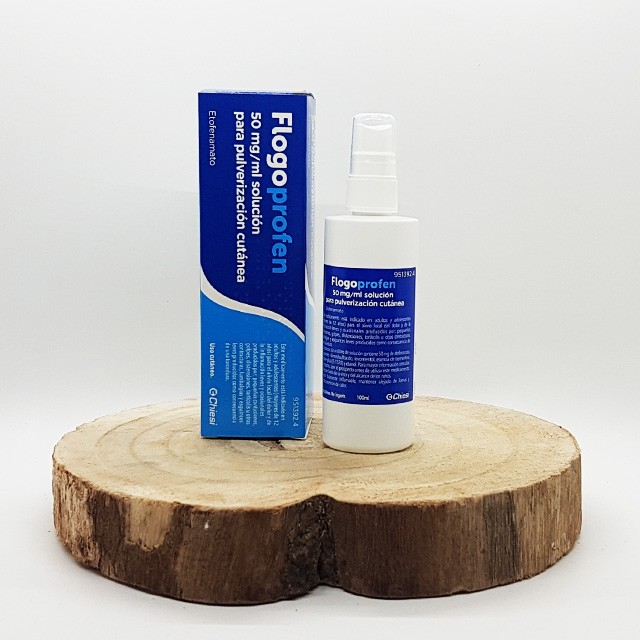 Flogoprofen 50 mg/ml solución para pulverización cutánea 100 ml
