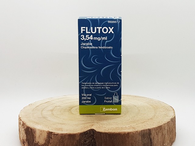 Flutox 3,54 mg/ml, jarabe 200 ml