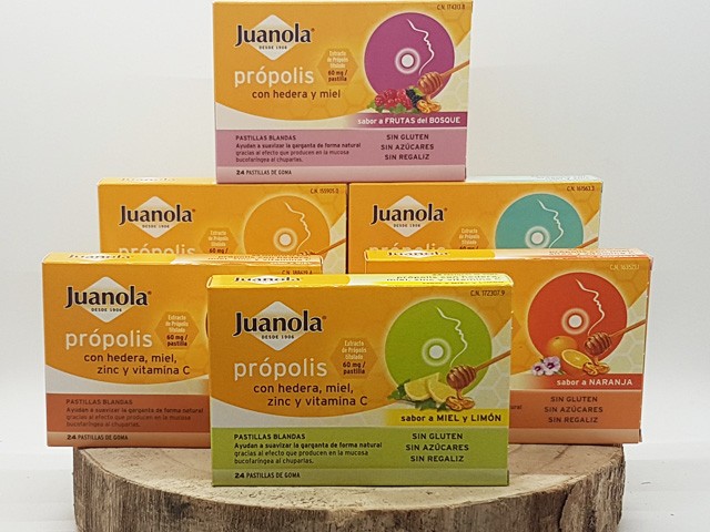 Juanola própolis pastillas blandas