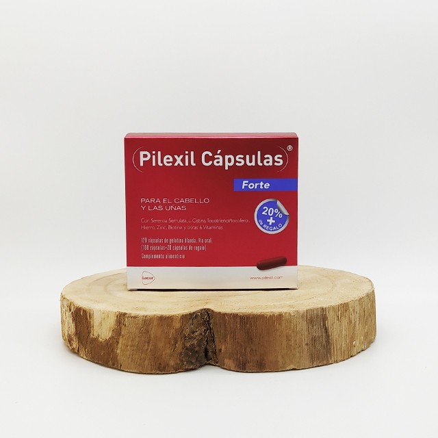 Pilexil cápsulas forte para el cabello y uñas 120 cápsulas