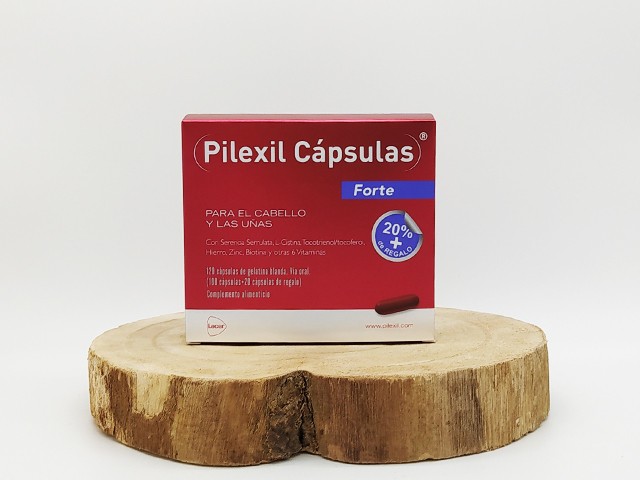 Pilexil cápsulas forte para el cabello y uñas 120 cápsulas