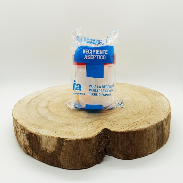 Recipiente aséptico 120 ml interapothek