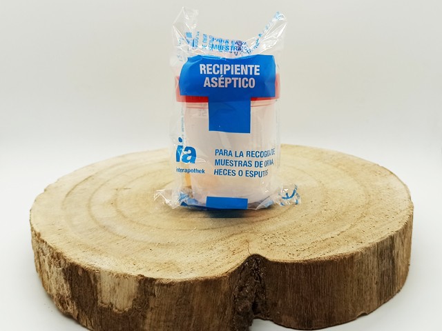 Recipiente aséptico 120 ml interapothek