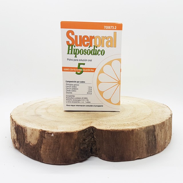 Sueroral hiposódico polvo para solución oral