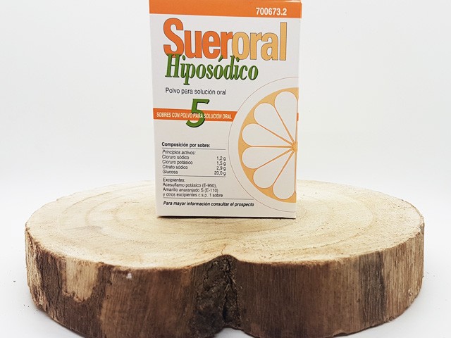 Sueroral hiposódico polvo para solución oral
