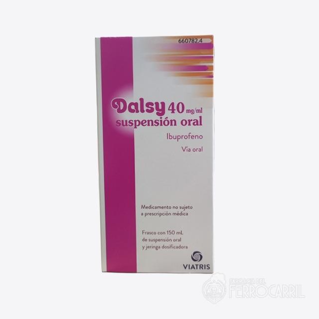 Dalsy 40 mg/ml suspensión oral 150 ml