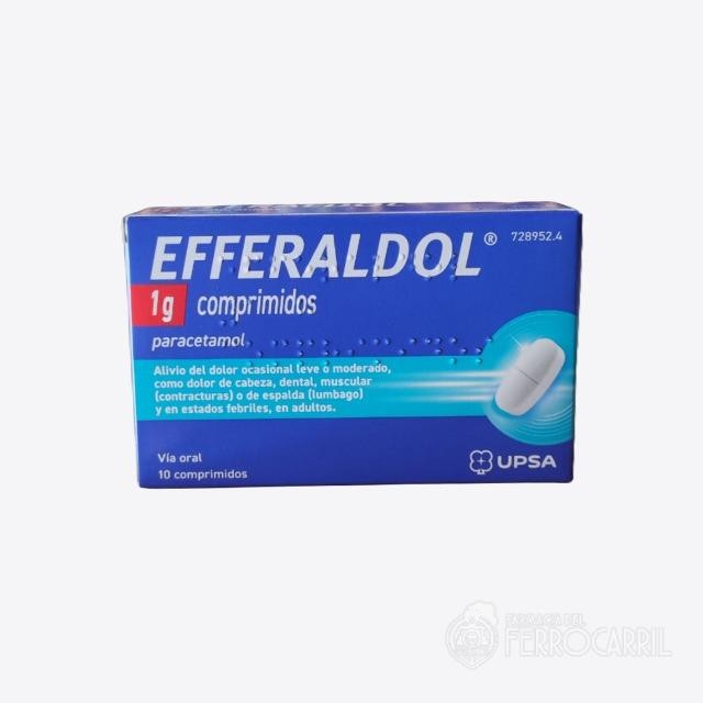 Efferaldol 1g 10 comprimidos