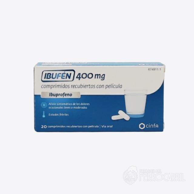 Ibufen 400 mg 20 comprimidos recubiertos