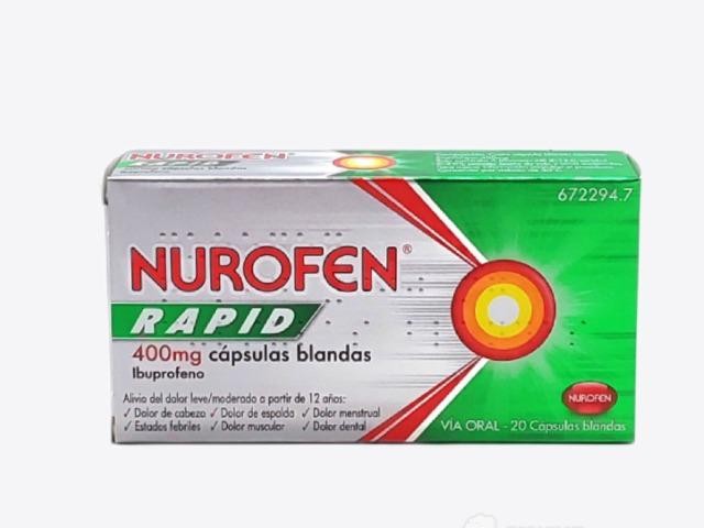 Nurofen rapid 400mg 20 cápsulas blandas