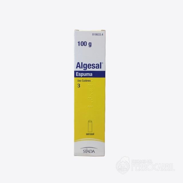 Algesal espuma 100 g