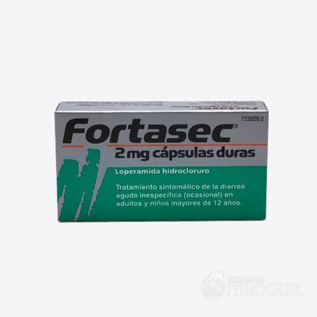 Fortasec 2mg 20 cápsulas duras