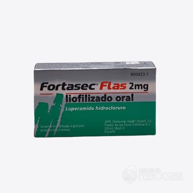 Fortasec Flas 2 mg 12 liofilizados orales