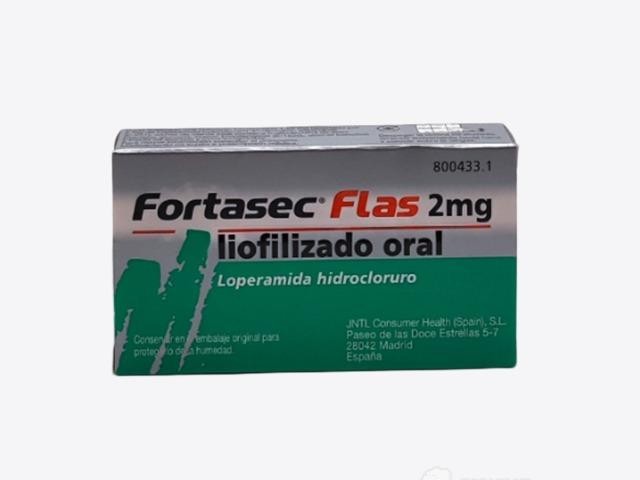 Fortasec Flas 2 mg 12 liofilizados orales