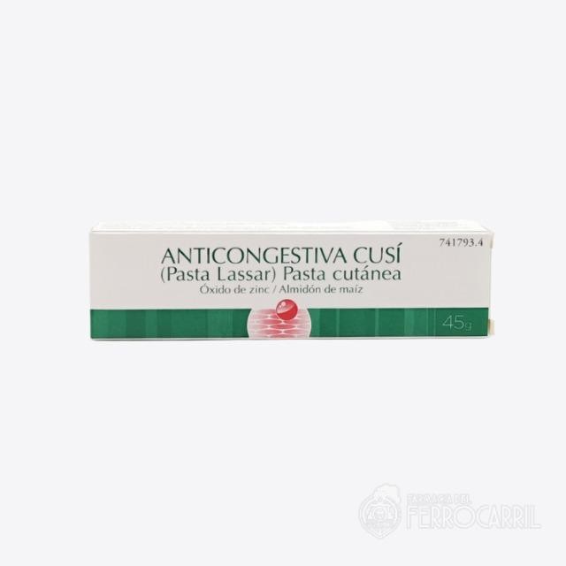 Anticongestiva cusí pasta cutánea 45 g