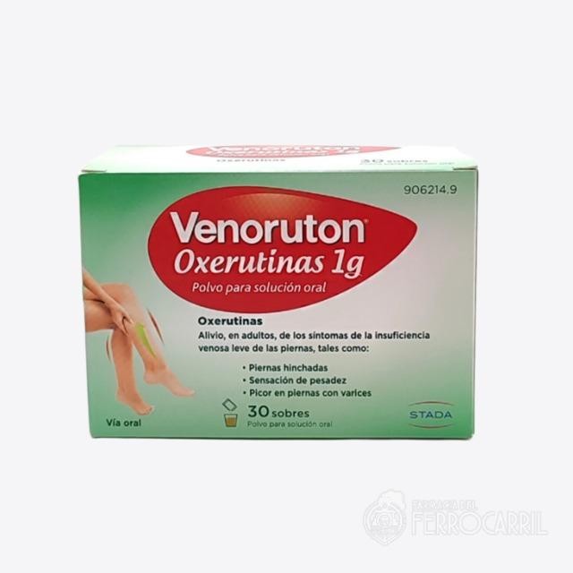 Venoruton oxerutinas 1g 30 sobres