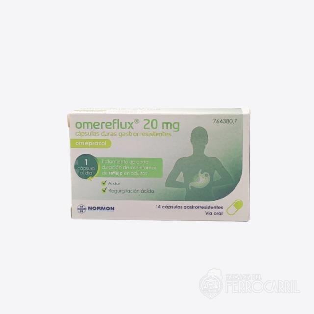 Omereflux 20 mg 14 cápsulas