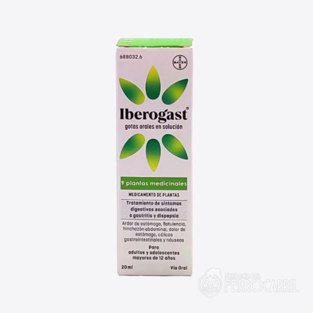 Iberogast gotas orales 20ml