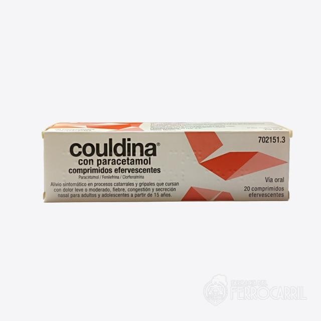 Couldina con paracetamol 20 comprimidos efervescentes
