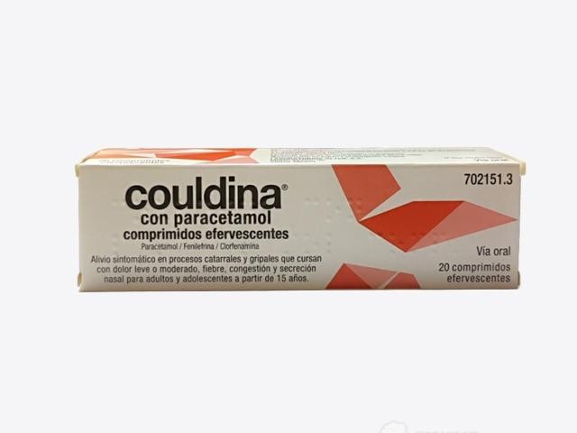 Couldina con paracetamol 20 comprimidos efervescentes