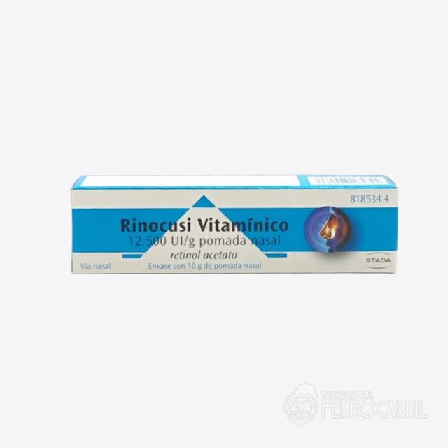 Rinocusi Vitamínico 12.500 UI/g pomada nasal 10 g
