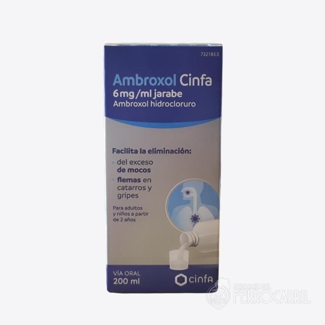 Ambroxol Cinfa 6 mg/ml jarabe 200 ml