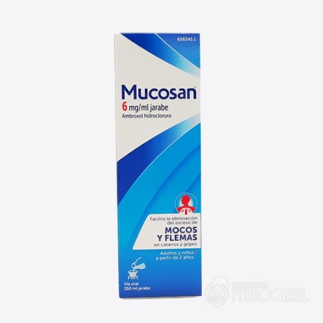 Mucosan 6 mg/ ml jarabe 250 ml