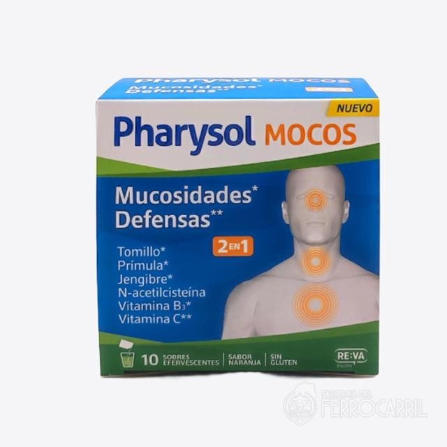 Pharysol Mocos 10 sobres efervescentes