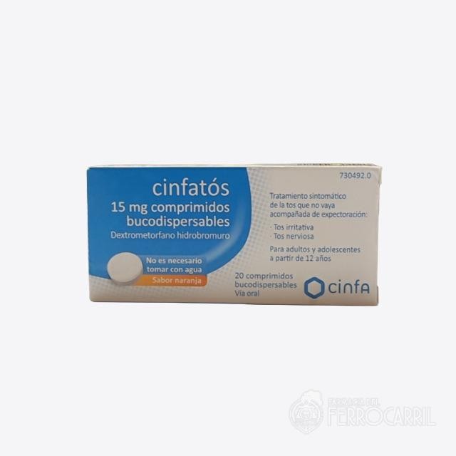 Cinfatos 15mg 20 comprimidos bucodispersables