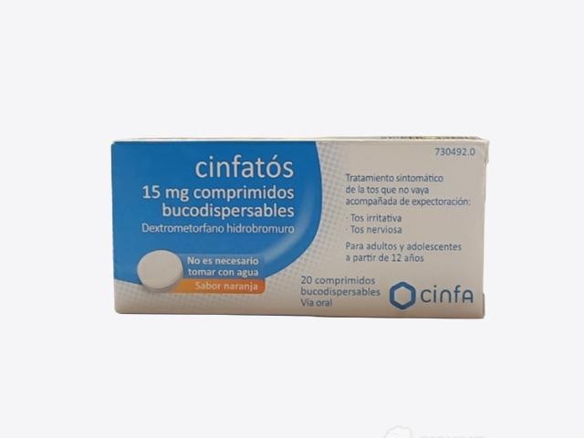 Cinfatos 15mg 20 comprimidos bucodispersables