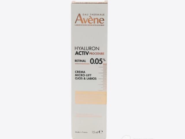 Avene Hyaluron Activ Procedure crema micro-lift ojos y labios 15 ml