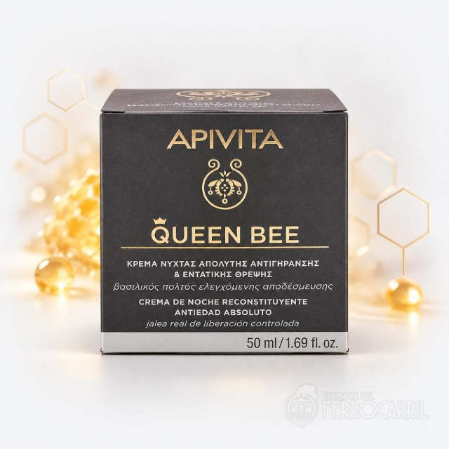 Apivita Queen Bee crema de noche antiedad 50 ml