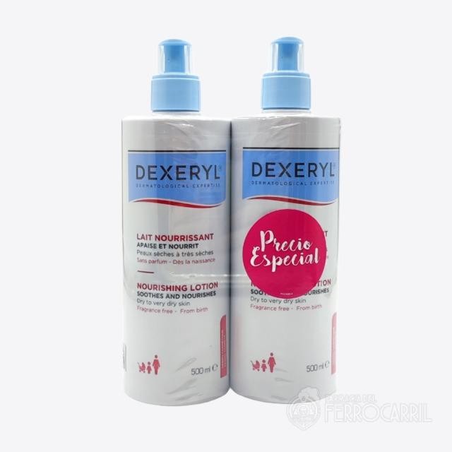 Dexeryl loción nutritiva 2x500 ml