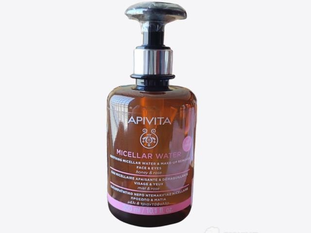 Apivita agua micelar calmante y desmaquillante rostro y ojos 300 ml