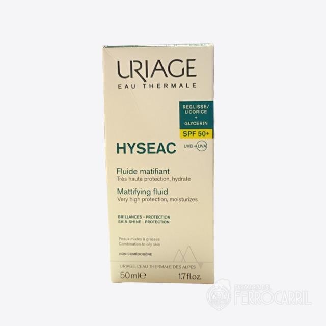 Uriage hyseac fluido matificante SPF50+ 50 ml