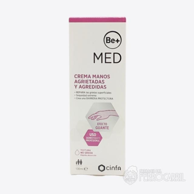Be+ MED Crema de manos agrietadas y agredidas 100 ml