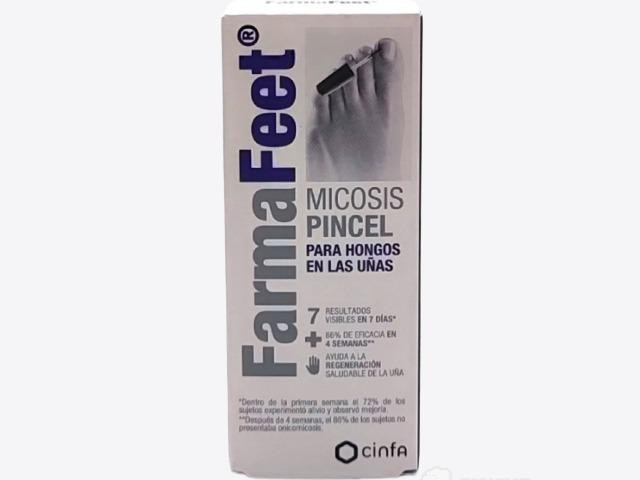 Farmafeet pincel para hongos de las uñas 4 ml