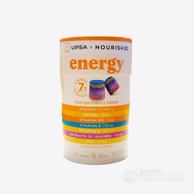 Energy UPSA 30 gummies sabor afrutado
