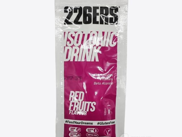 226ERS Isotonic drink frutos rojos 1 sobre de 20 gr