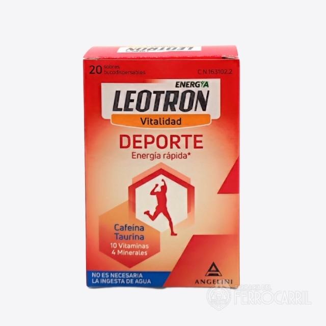 Leotron vitalidad deporte 20 sobres