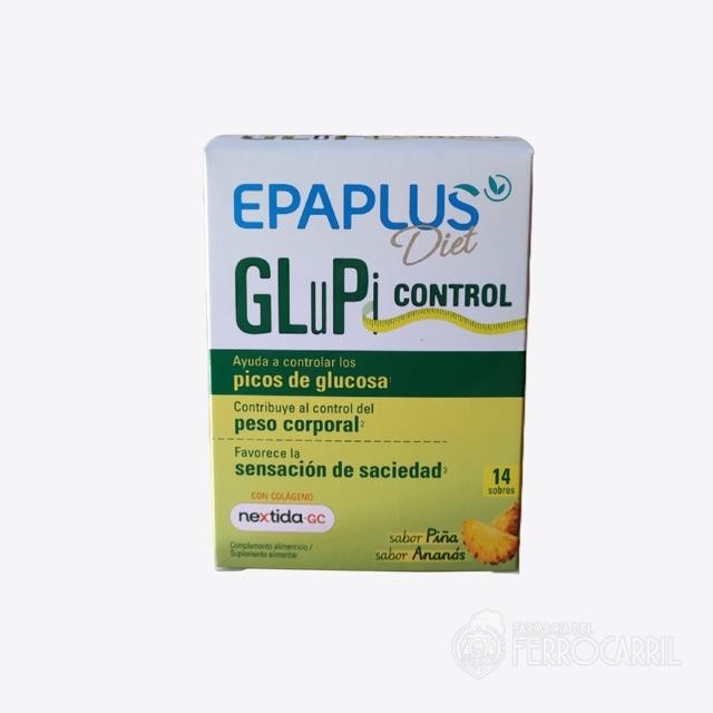 Epaplus Diet Glupi Control Sabor Piña 14 Sobres