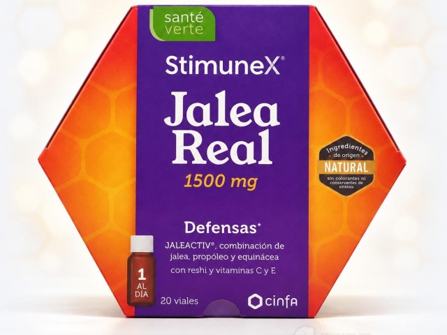 Jalea Real 1500 mg Stimunex 20 viales