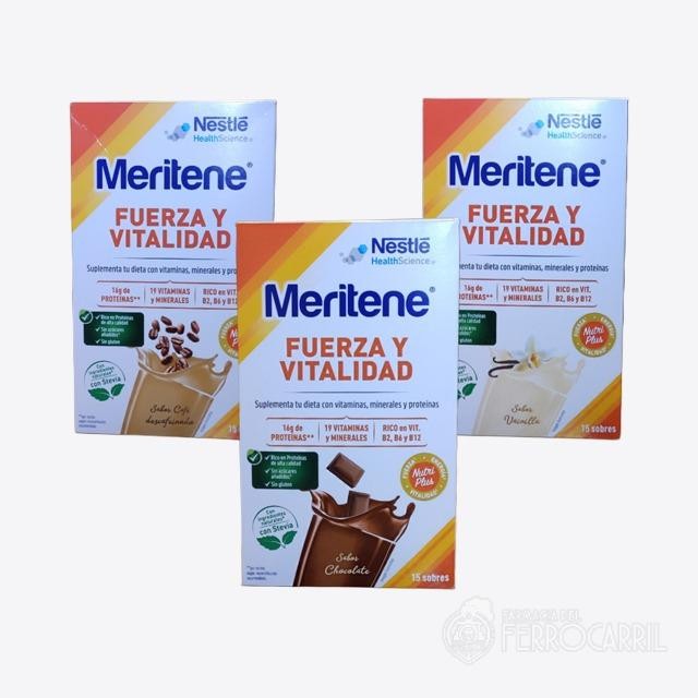 Meritene fuerza y vitalidd 15 sobres